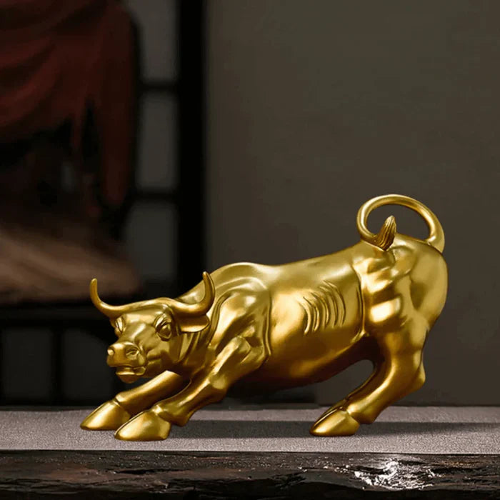 Escultura Dorada del Toro de Wall Street.