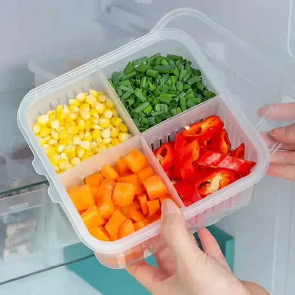 Organizador de Refrigerador con Divisiones.